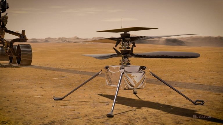 NASA’s original Mars helicopter succeeded in its historic first flight